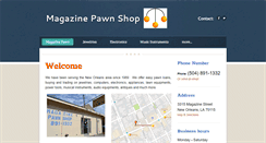 Desktop Screenshot of magazinepawn.com